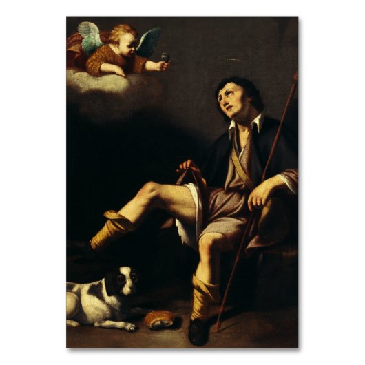 Numéro De Table Saint Roch et l'Ange par Guy François (Par défaut)
