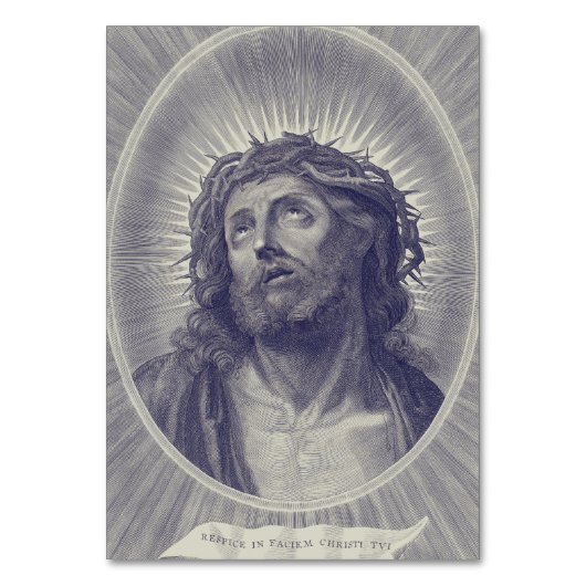 Numéro De Table Saint visage de Jésus (Par défaut)