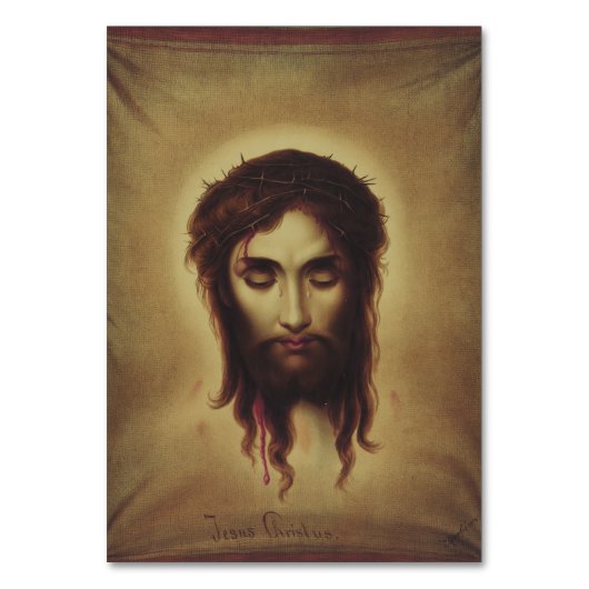 Numéro De Table Saint visage de Jésus-Christ (Par défaut)