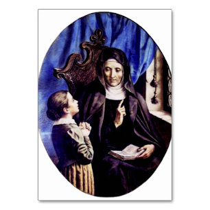 Numéro De Table Sainte Angèle Merici Patronne des Éducateurs et