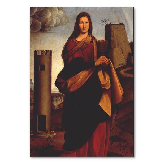 Numéro De Table Sainte-Barbe par Giovanni Antonio Boltraffio (Par défaut)