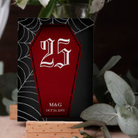 Sang Rouge café Spiderweb Goth Mariage