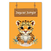 Numéro De Table SIGNE DE LA TABLE Jaguar Safari Jungle (Par défaut)
