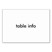 Numéro De Table Skeletons dansants Halloween Thunder_Cove (Dos)