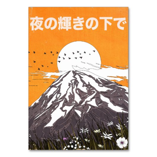 Numéro De Table sous la lumière du soir (Par défaut)