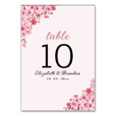 Numéro De Table Spring Cherry Wedding – Sakura Flower  (Par défaut)