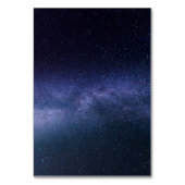 Numéro De Table Starry Night Sky Galaxy Stars Cosmos Mariage (Dos)