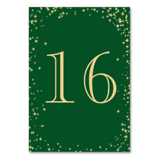 Numéro de table Starry Sparkle (Par défaut)