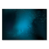 Numéro De Table Steampunk Arrière - plan turquoise avec Gears (Dos)