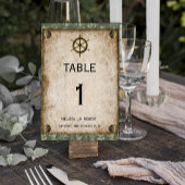 Numéro De Table Steampunk Célébration Mariage Réception