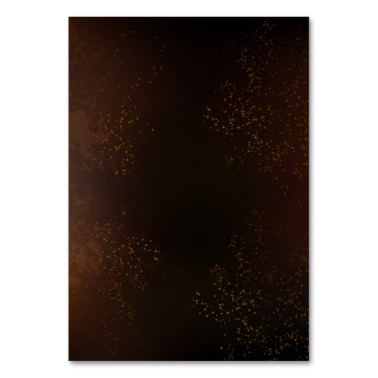 Numéro De Table Steampunk Rusty Background (Dos)