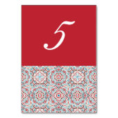 Numéro De Table Style géométrique Étincelles Mariage métallique en (Dos)