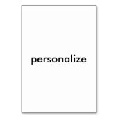 Numéro De Table super style hippie violet sirène (Dos)