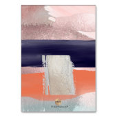 Numéro De Table Table d'art moderne numéros / l'épingler au pannea (Dos)