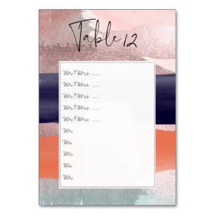 Numéro De Table Table d'art moderne numéros / l'épingler au pannea