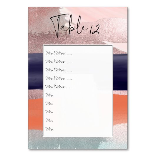 Numéro De Table Table d'art moderne numéros / l'épingler au pannea (Par défaut)