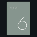 Numéro De Table Table minimaliste moderne vert olive Tableau Numér<br><div class="desc">Ce numéro de table minimaliste moderne est parfait pour les numéros de table mariages ou n'importe quel numéro de table de fête! Entièrement personnalisable ! **VEUILLEZ NOTER : Pour commander, il suffit d'ajuster votre numéro de table et d'ajouter chaque numéro séparément à votre panier. Vérifiez ensuite une fois que vous...</div>