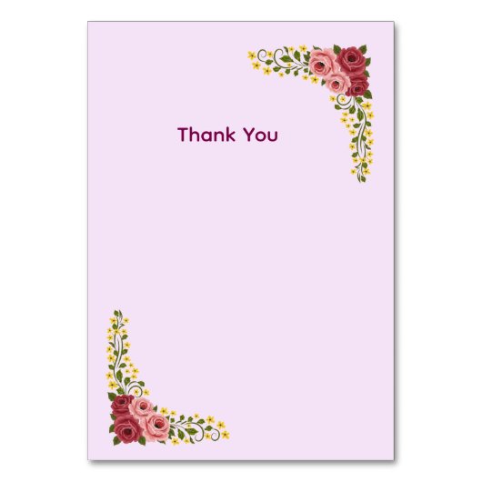 Numéro De Table Table Tent Sign (Par défaut)