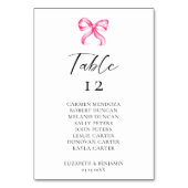 Numéro De Table Tableau de sièges Mariage simple et élégant (Par défaut)