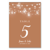 Numéro De Table Tableau Mariage à double face Nu (Dos)