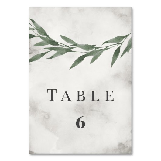 Numéro De Table Tableau n° RUSTIQUE classique (Dos)