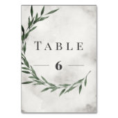 Numéro De Table Tableau n° RUSTIQUE classique (Par défaut)