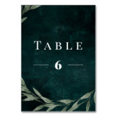 Numéro De Table Tableau n° vert classique (Par défaut)