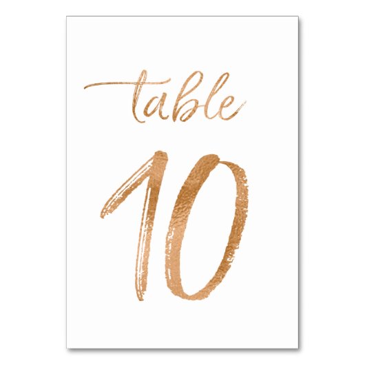 Numéro De Table Tableau no 10 (Par défaut)