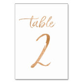 Numéro De Table Tableau no 2 (Par défaut)