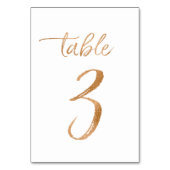 Numéro De Table Tableau no 3 (Par défaut)