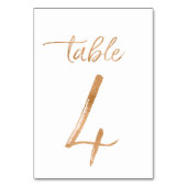 Numéro De Table Tableau no 4 (Par défaut)