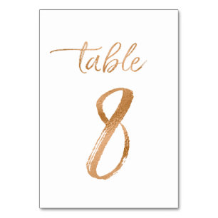 Numéro De Table Tableau no 8