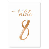 Numéro De Table Tableau no 8 (Par défaut)