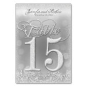 Numéro De Table Tableau numéro 15 Elégante Parties scintillant de  (Par défaut)