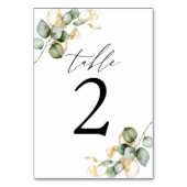 Numéro De Table Tableau vert n° 2 (Par défaut)