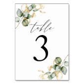 Numéro De Table Tableau vert n° 3 (Par défaut)