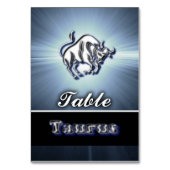 Numéro De Table Taurus (Dos)