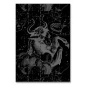 Numéro De Table Taurus Constellation Hevelius 1690 Décor (Par défaut)