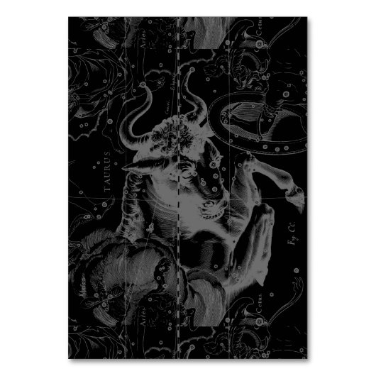 Numéro De Table Taurus Constellation Hevelius 1690 Décor (Par défaut)