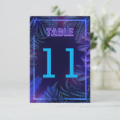 Numéro de table téléchargeable pour une fête Fun N (Debout devant)