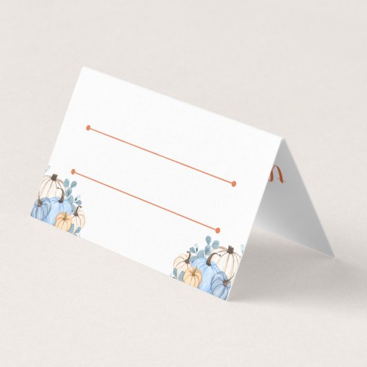 Numéro de table Thanksgiving Scripture Citrouille (Back)