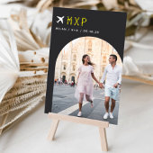 Numéro De Table Thème Voyage mariage Photo & Code d'aéroport