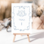 Numéro De Table Toile de Jouy élégant vintage cadre ours en peluch<br><div class="desc">Toile de Jouy élégant vintage cadre en peluche ours Numéro de table Articles correspondants disponibles.</div>