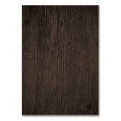 Numéro De Table Tournesol Rustique Mariage d'aquarelle Insérer des (Dos)