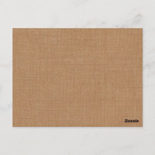 Numéro de table Twinkle Lights sur Burlap (Dos)