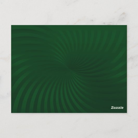 Numéro de table Twirl vert (Dos)