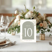 Numéro De Table Two Are Better Than One Christian Wedding 