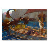 Numéro De Table Ulysses et Sirens par JW Waterhouse (Dos)