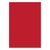 Numéro De Table un arrière - plan rouge avec un (Dos)