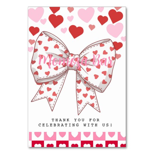 Numéro De Table Un Petit Amoureux "Momosa" Mimosa Bar (Par défaut)